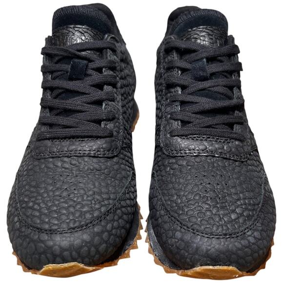 WODEN Ydun Croco II Sneaker Women Size US 5.5 Black Textured Leather Shoe *READ - Picture 11 of 16